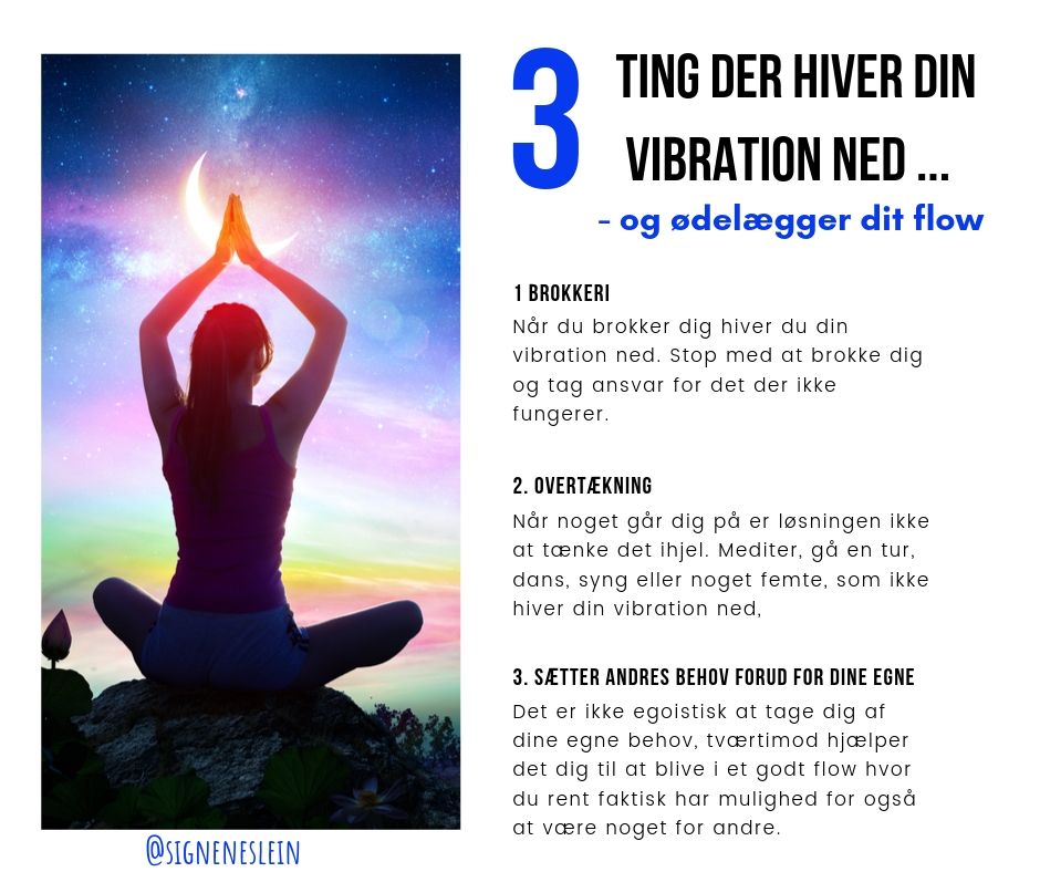 3 ting der hiver din vibration ned